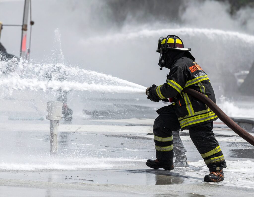 Fire fighters in training - Fire Buyer