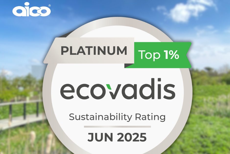 Picture of Aico sustainability rating certificate - Photo by Aico - Fire Buyer