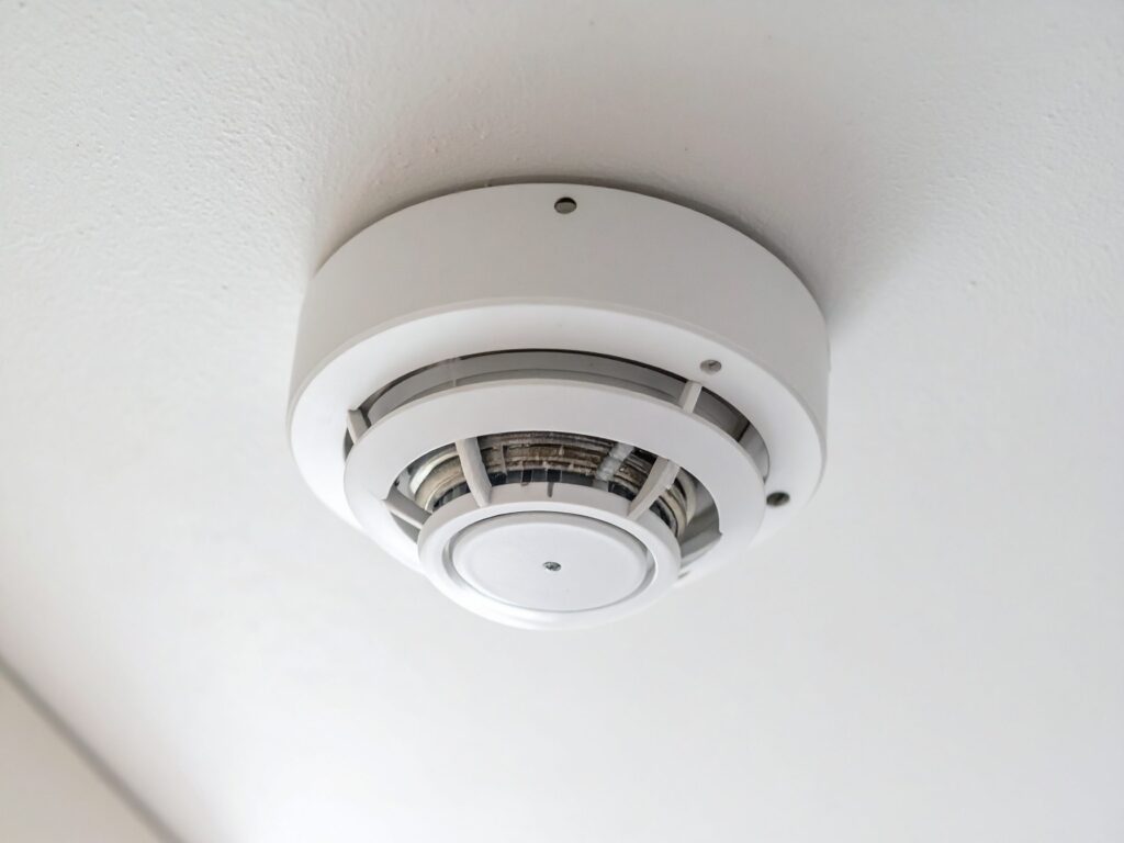 Fire detection alarm on ceiling - Fire Buyer