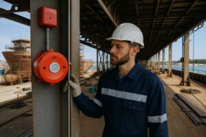 Picture of ship building fire detection - Fire Buyer