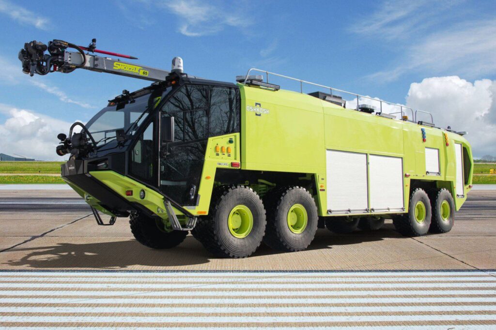 Picture of Oshkosh Striker 8x8 ARFF Vehicles - Photo by Oshkosh Airport Products - Fire Buyer