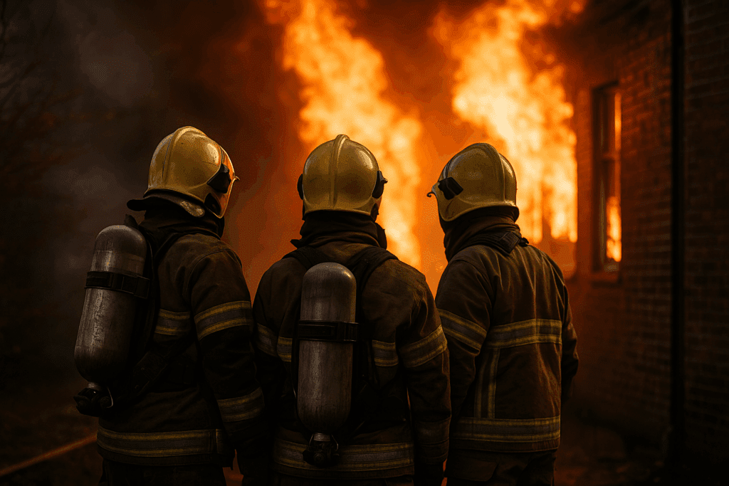 Picture of firefighters - Fire Buyer