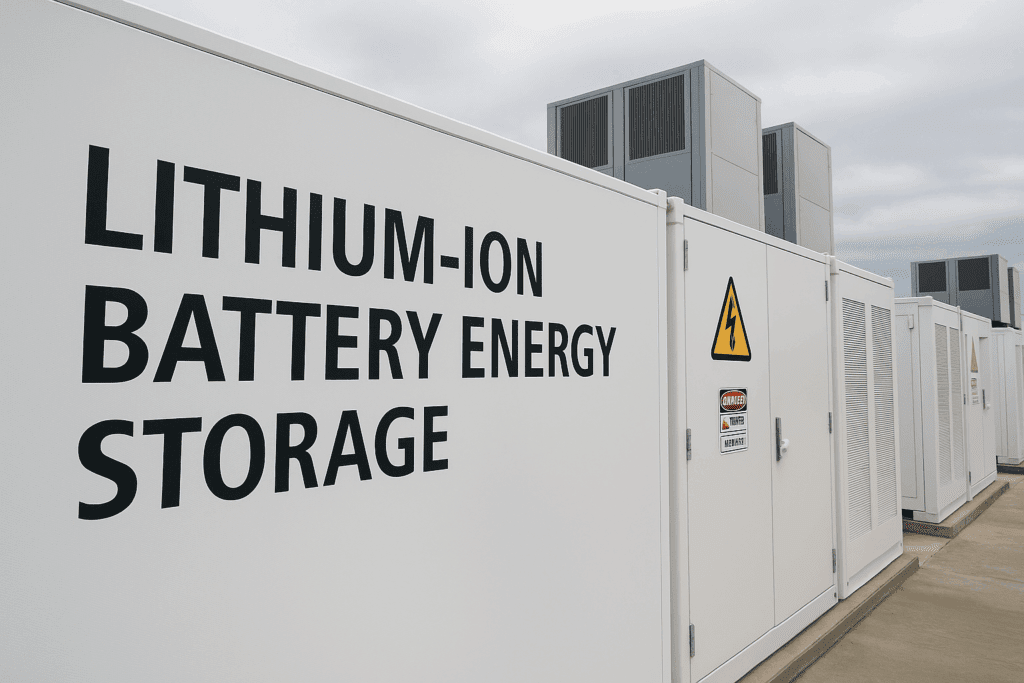 Picture of ithium-ion battery storage system - Fire Buyer
