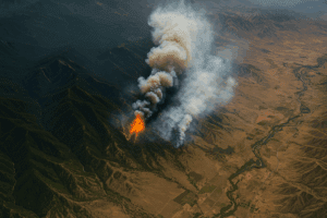 Picture of wildfire - Photo by Fire Buyer