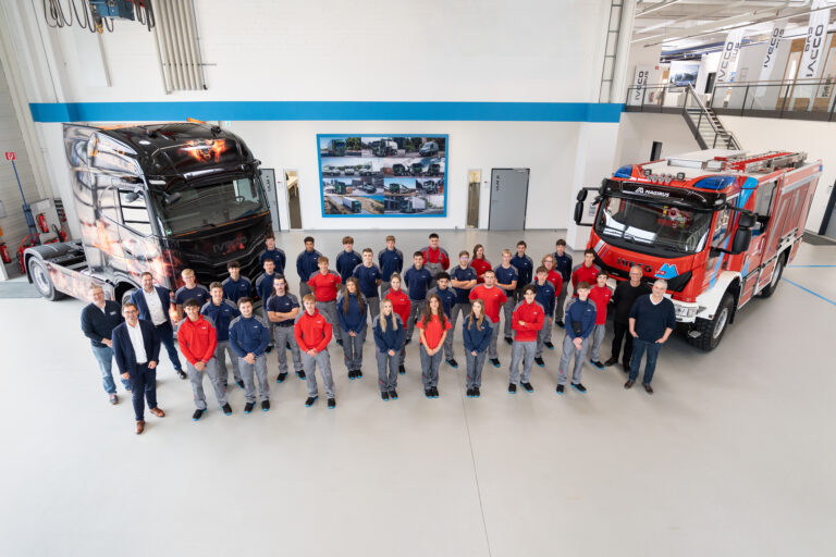 Picture of Magirus trainees - Photo by Magirus - Fire Buyer