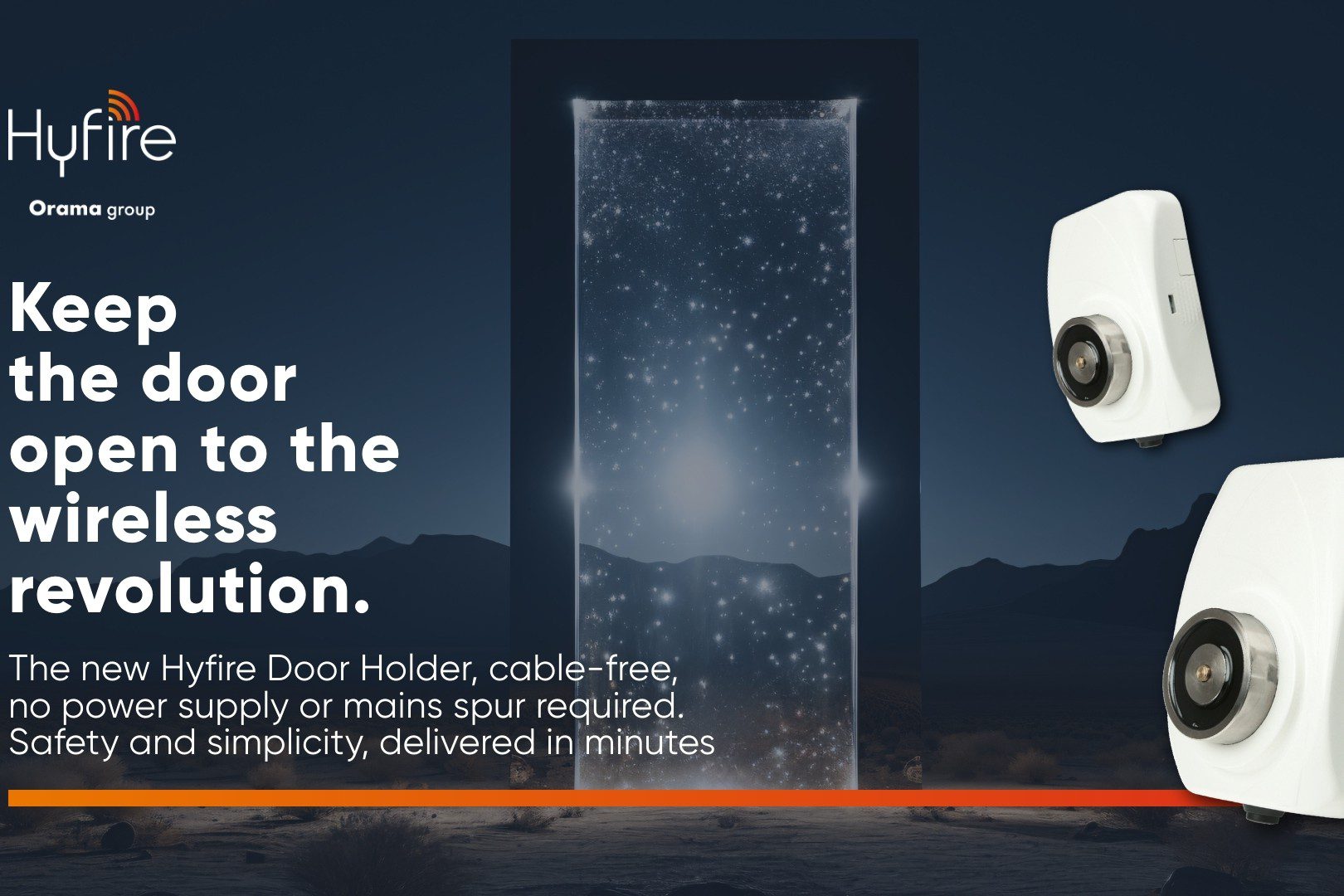 Picture of Hyfire Taurus Wireless Door Holder poster - Photo by Hyfire - Fire Buyer