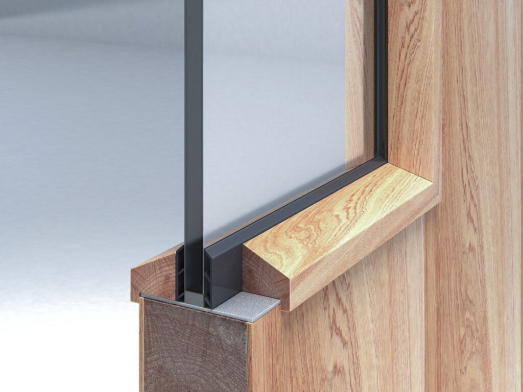 Pic of Mann Glazing seal-pic by Mann McGowan