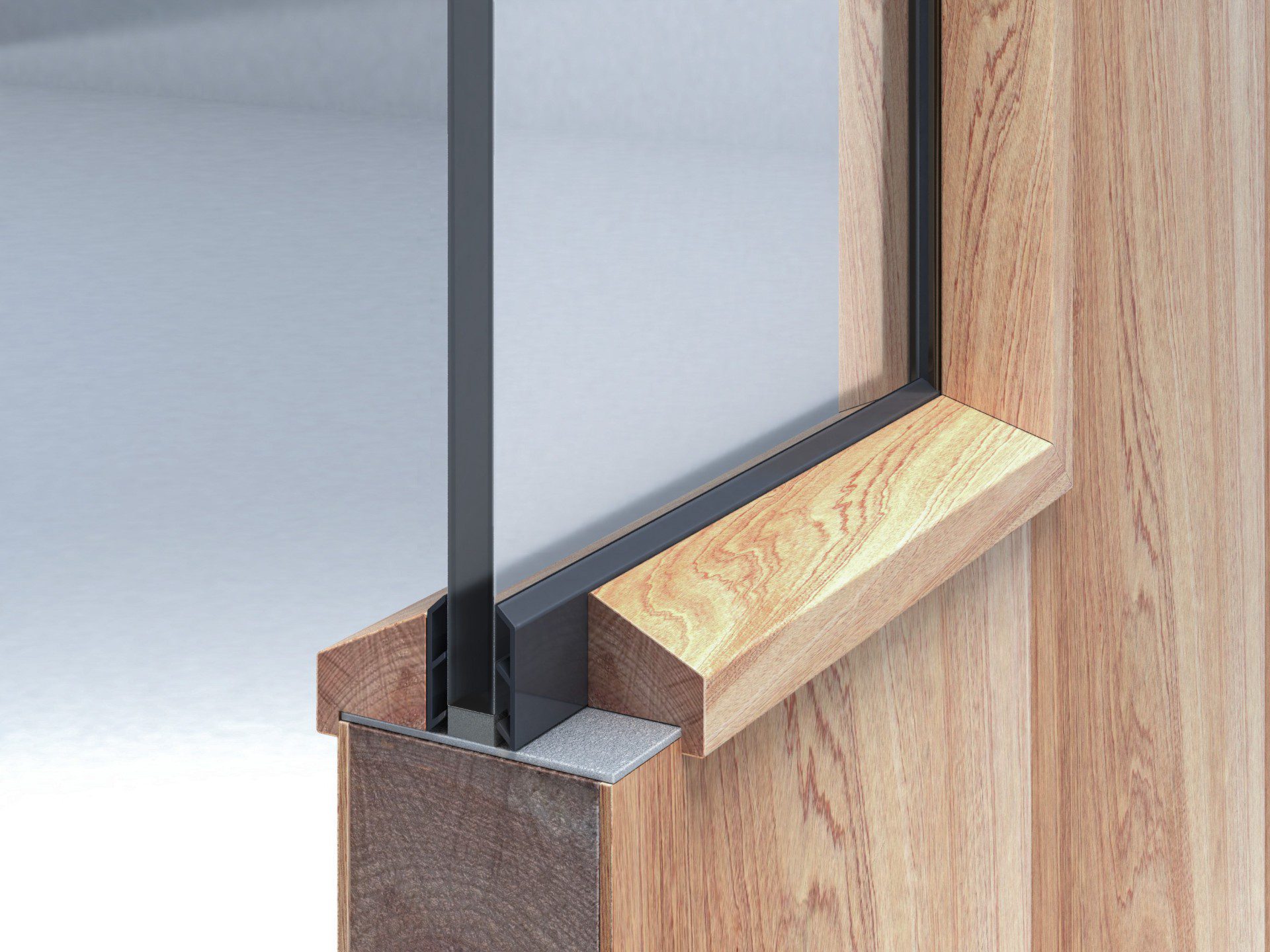 Pic of Mann Glazing seal-pic by Mann McGowan