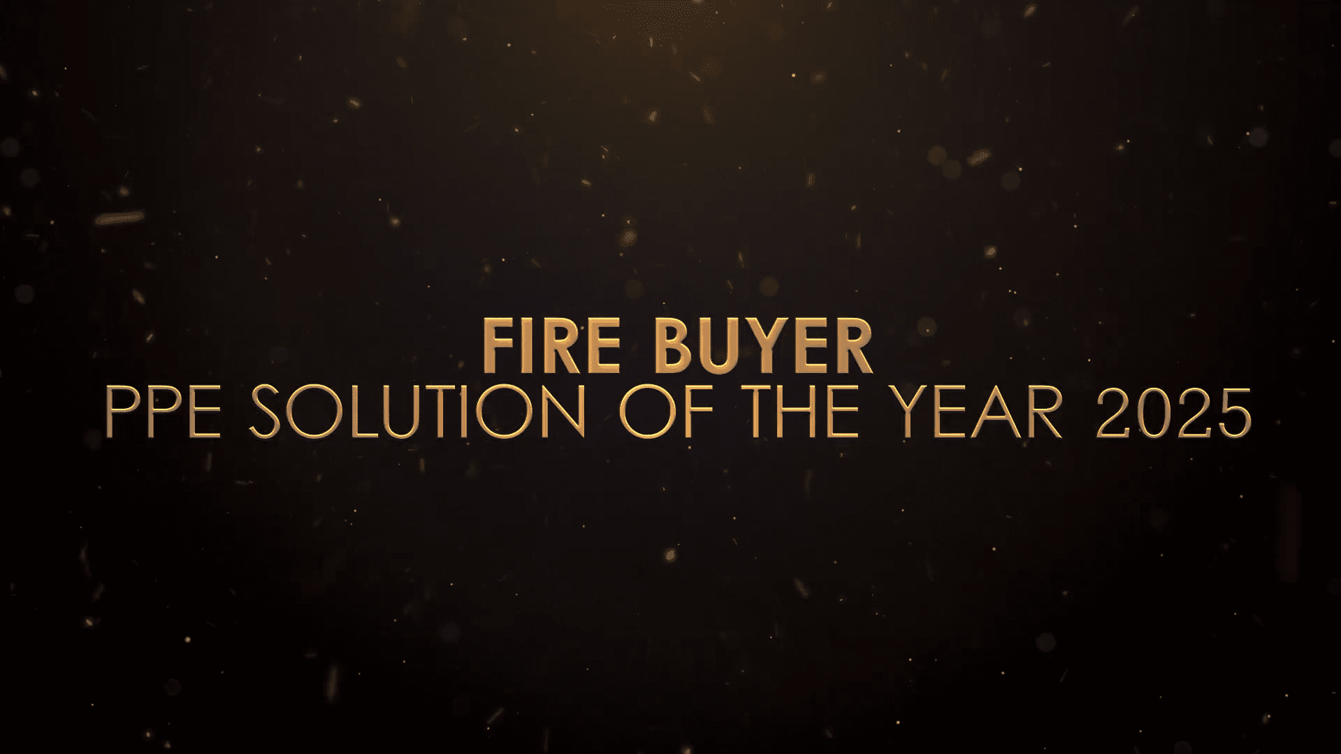 PPE Solution Award winner 2025-Firbuyer.com