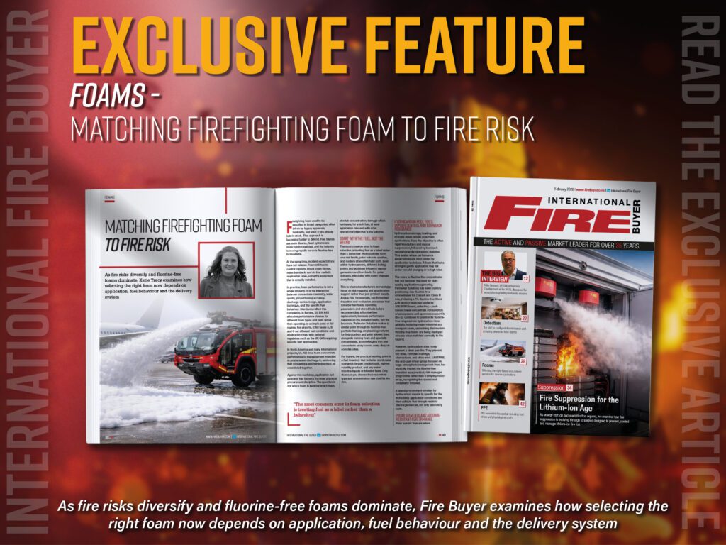 Matching Firefighting Foam to Modern Fire Risk - Firebuyer.com