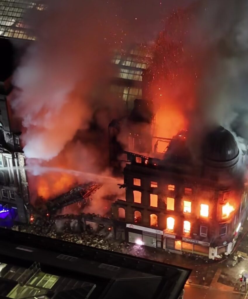 Fire at Glasgow Central railway station - Firebuyer.com