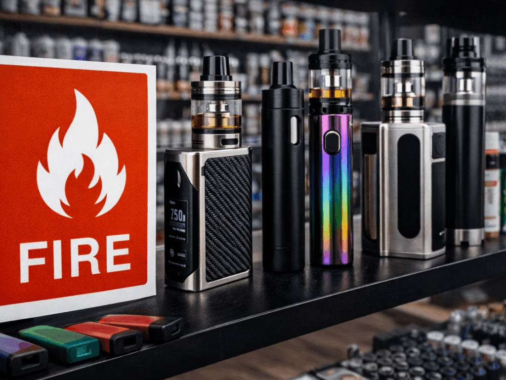 Vape shop fire in Glasgow - Firebuyer.com