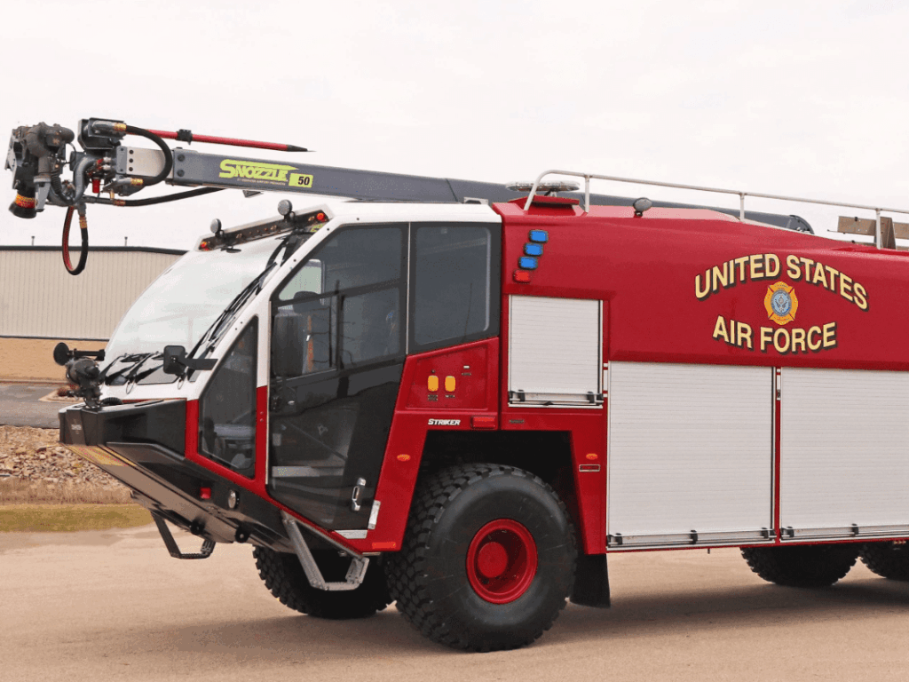 Oshkosh to showcase USAF Striker firebuyer.com